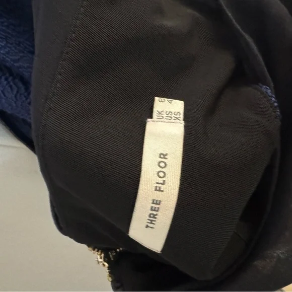 Three floor xs blue and black dress with cutouts! - Picture 9 of 10